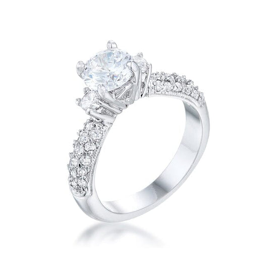 Classic Pave Bridal Ring  